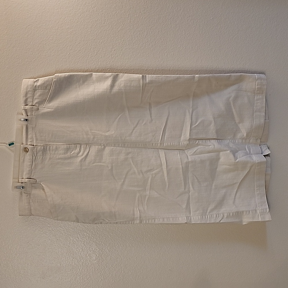Christopher & Banks Cream Skirt Size 14